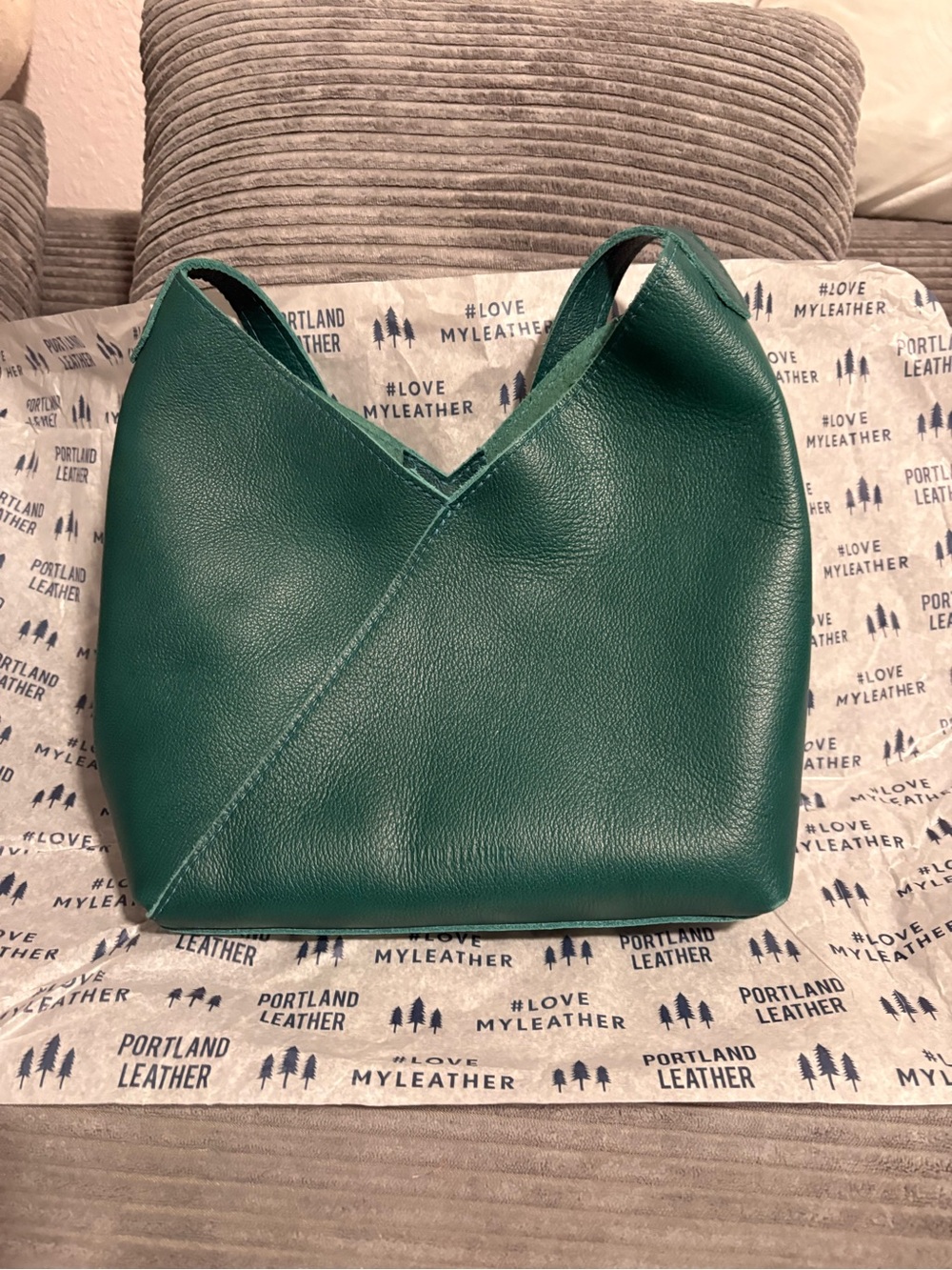 Portland Leather Seaglass large Naomi